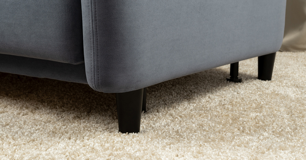 Диван-кровать прямой Дакота ТД 584 велюр Vendetta 24 синий, Riga 1598 z1 col 20 серо-голубой, Romeo 06