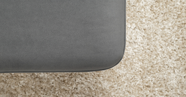 Пуф Дакота ТП 586 велюр Vendetta 11 графитовый серый