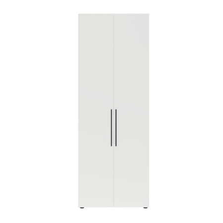 Гостиная Эйр композиция 1 белый PE шагрень, собирается на любую сторону