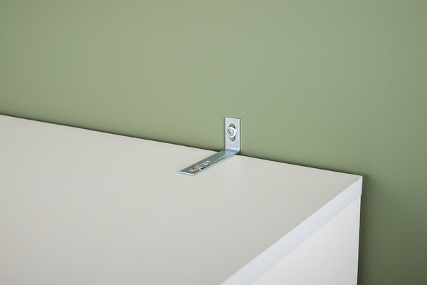 Прихожая Эйр композиция 2 белый PE шагрень, собирается на любую сторону