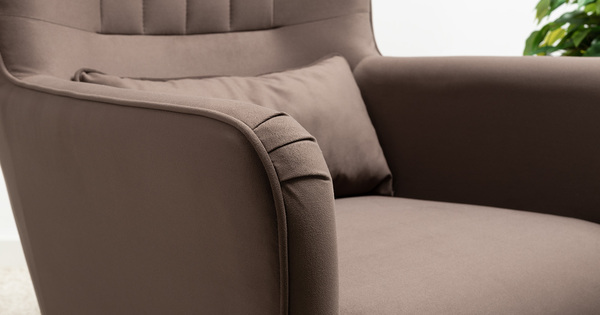 Кресло для отдыха Феличе ТК 528 велюр Велутто 36 шоколадный