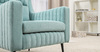 Кресло для отдыха Изабель ТК 736 велюр Романс минт ментоловый