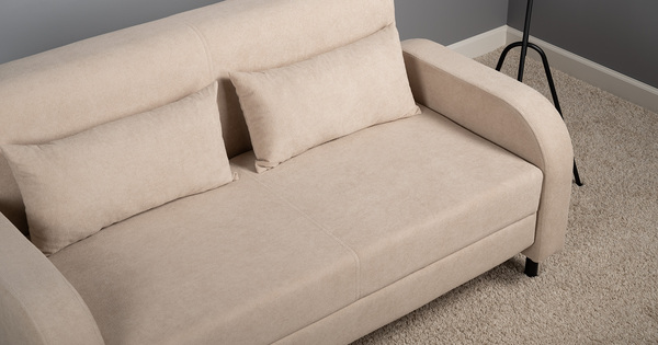 Диван-кровать прямой Киото ТД 780 велюр Epic 12 beige бежевый