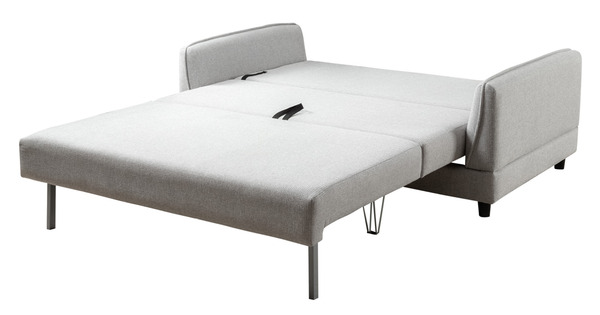 Диван-кровать прямой Макс ТД 285 жаккард Анри 31 светло-серый