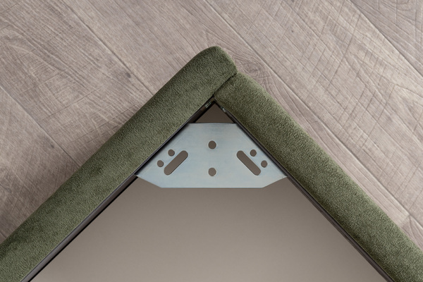 Кровать Марион 180 велюр OCEAN 012 темно-зеленый с ортопедическим основанием и подъемным механизмом (спальное место 180 х 200)