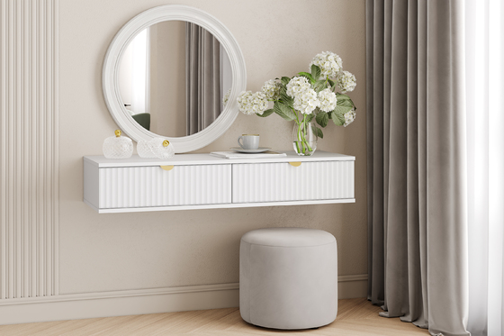 Тумба Дакота НМ 040.22 меренга, белый